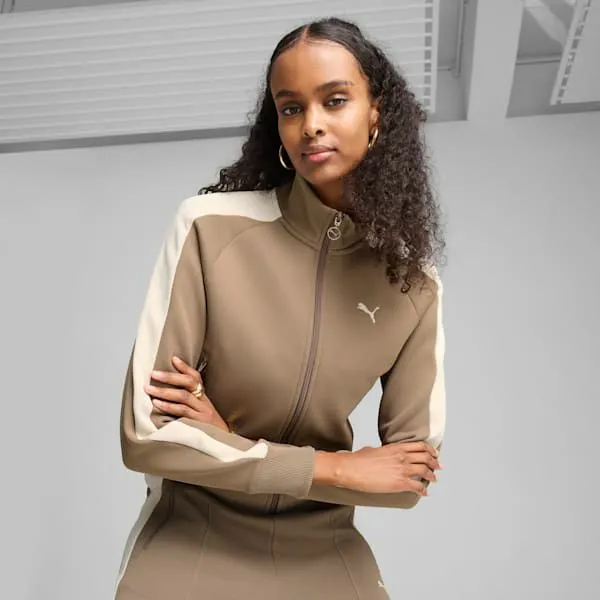Puma Jackets and Outerwear T7 ALWAYS ON 039s Short Track Jacket Totally Taupe 8211 Women Puma Jackets and Outerwear T7 ALWAYS ON 039s Short Track Jacket Totally Taupe 8211 Women