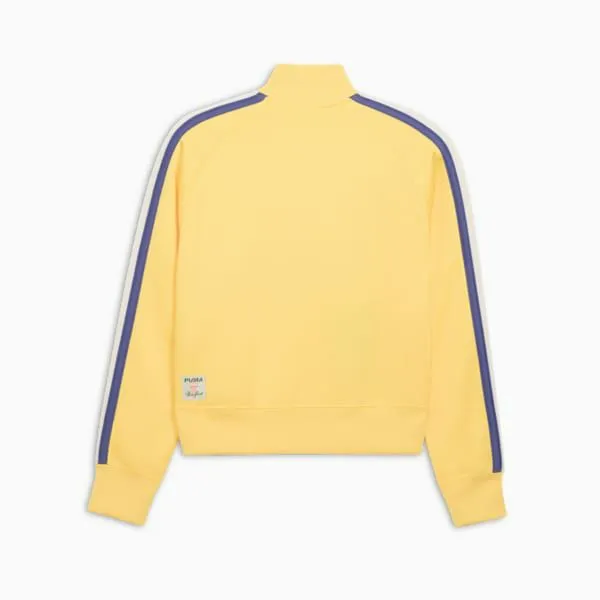 Puma Jackets and Outerwear T7 Bright Lights NYC Flagship 039s Track Jacket Sunny Yellow 8211 Women Puma Jackets and Outerwear T7 Bright Lights NYC Flagship 039s Track Jacket Sunny Yellow 8211 Women