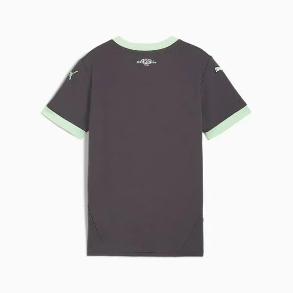 Puma Kids AC Milan 2425 Replica Third Big 039 Soccer Jersey Shadow Grayfresh Mint 8211 Kids Puma Kids AC Milan 2425 Replica Third Big 039 Soccer Jersey Shadow Grayfresh Mint 8211 Kids