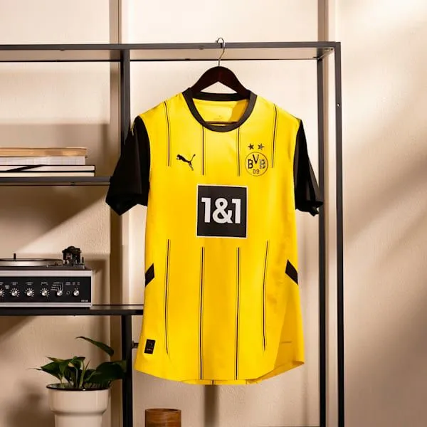 Puma Kids Borussia Dortmund 2425 Replica Home Big 039 Soccer Jersey Faster Yellowpuma Black 8211 Kids Puma Kids Borussia Dortmund 2425 Replica Home Big 039 Soccer Jersey Faster Yellowpuma Black 8211 Kids