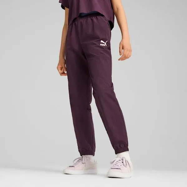 Puma Kids Classics Big 039 Relaxed Sweatpants Midnight Plum 8211 Kids