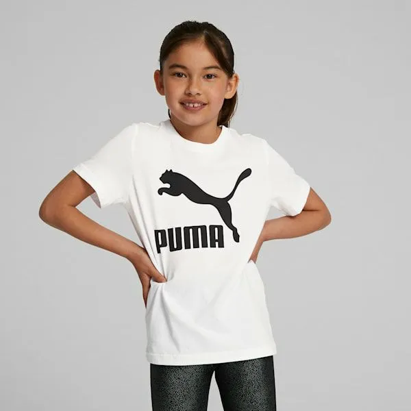 Puma Kids Classics Big 039 Tee Puma White 8211 Kids