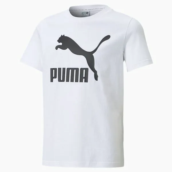 Puma Kids Classics Big 039 Tee Puma White 8211 Kids