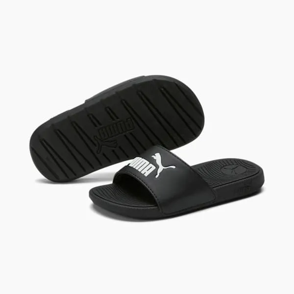 Puma Kids Cool Cat 20 Little 039 Slides Puma Blackpuma White 8211 Kids