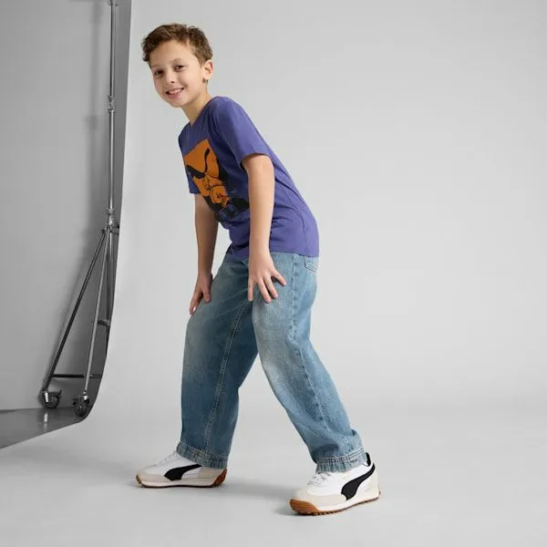 Puma Kids Easy Rider Mix Big 039 Sneakers Puma Whitepuma Black 8211 Kids