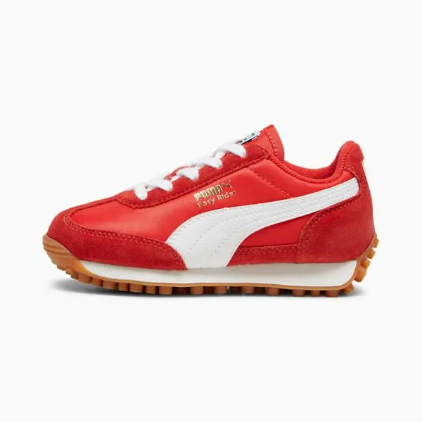 Puma Kids Easy Rider Vintage Little 039 Sneakers Puma Redpuma White 8211 Kids