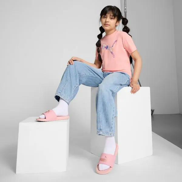 Puma Kids Essentials Big 039 Graphic Tee II Pink Fruit 8211 Kids