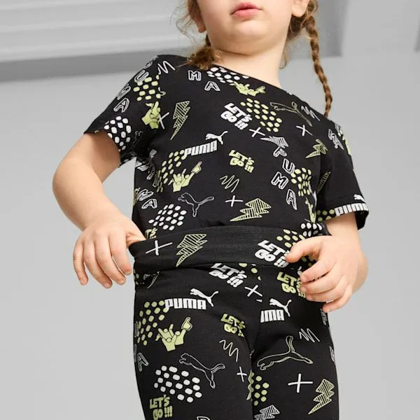 Puma Kids Essentials PUMA FC Little 039 Leggings Puma Black 8211 Kids
