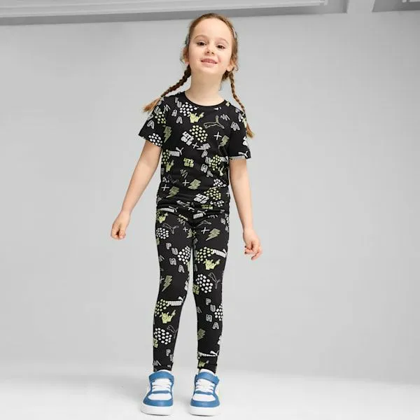 Puma Kids Essentials PUMA FC Little 039 Leggings Puma Black 8211 Kids