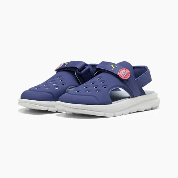 Puma Kids Evolve Poised 2 Race Little 039 Slides Blue Crystalcool Weatherlemon Sherbertpeach Frost 8211 Kids Puma Kids Evolve Poised 2 Race Little 039 Slides Blue Crystalcool Weatherlemon Sherbertpeach Frost 8211 Kids