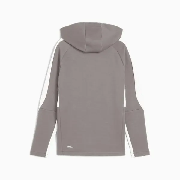 Puma Kids EVOSTRIPE Big 039 FullZip Hoodie Cast Iron 8211 Kids