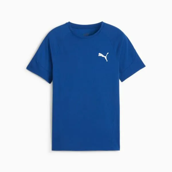 Puma Kids EVOSTRIPE Big 039 Tee Cobalt Glaze 8211 Kids