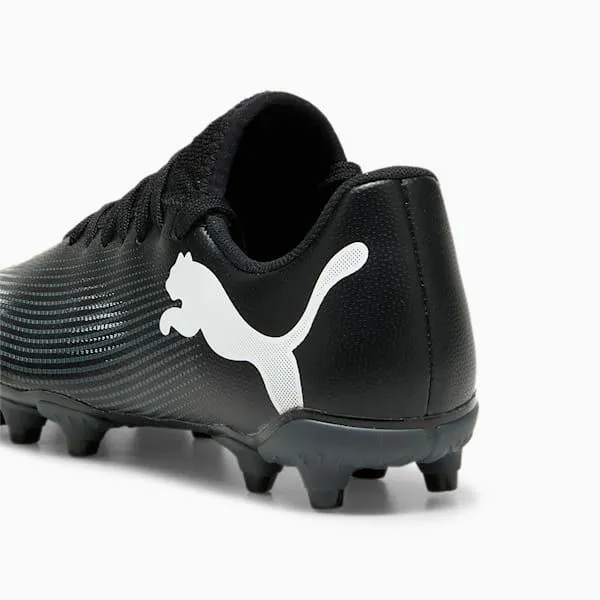 Puma Kids FUTURE 7 PLAY 039 FirmArtificial Ground Soccer Cleats Puma Blackpuma White 8211 Kids
