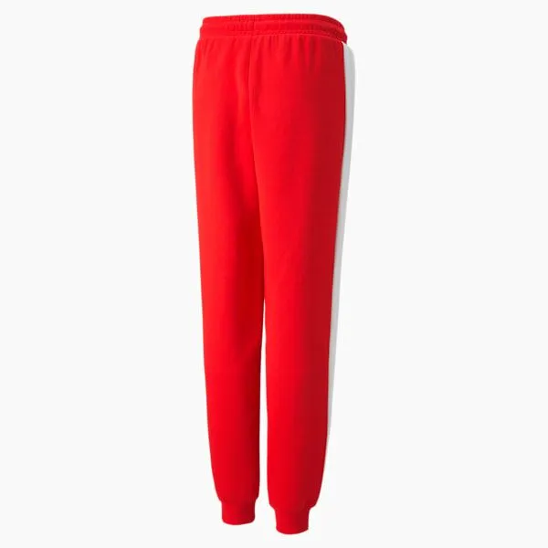 Puma Kids Iconic T7 Big 039 Track Pants High Risk Red 8211 Kids