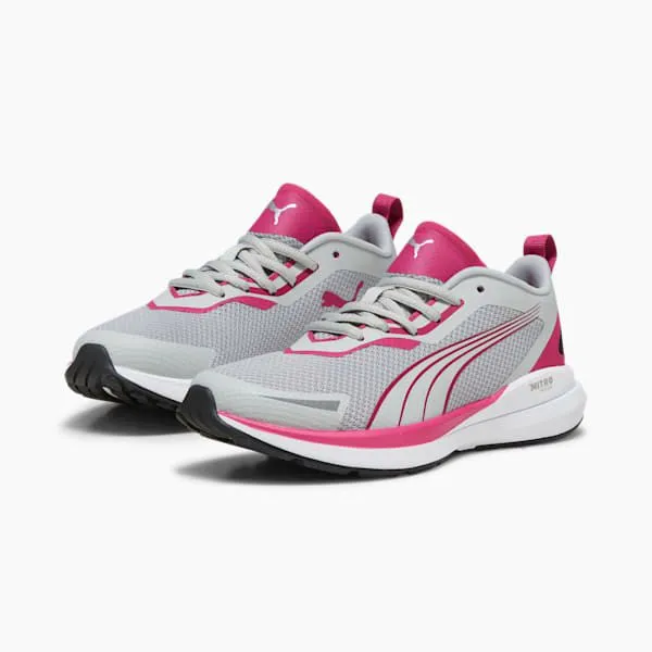 Puma Kids Kruz NITRO Big 039 Sneakers Ash Graypinktasticpuma Silver 8211 Kids Puma Kids Kruz NITRO Big 039 Sneakers Ash Graypinktasticpuma Silver 8211 Kids
