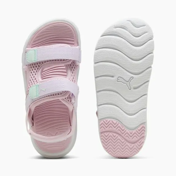Puma Kids PUMA Evolve Little 039 Sandals Rose Mauvelilac Frostpeaceful Blue 8211 Kids Puma Kids PUMA Evolve Little 039 Sandals Rose Mauvelilac Frostpeaceful Blue 8211 Kids