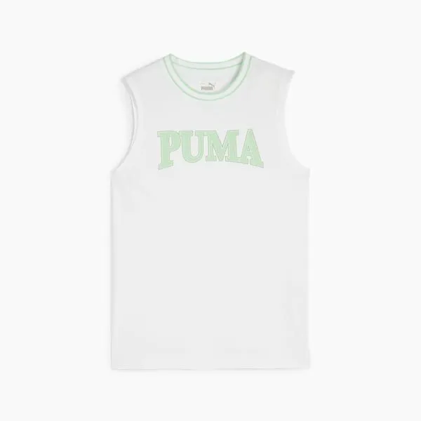 Puma Kids PUMA Squad Big 039 Tank Top Puma White 8211 Kids