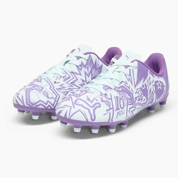 Puma Kids PUMA X CHRISTIAN PULISIC TACTO II 039 FirmArtificial Ground Soccer Cleats Dewdropultraviolet 8211 Kids Puma Kids PUMA X CHRISTIAN PULISIC TACTO II 039 FirmArtificial Ground Soccer Cleats Dewdropultraviolet 8211 Kids