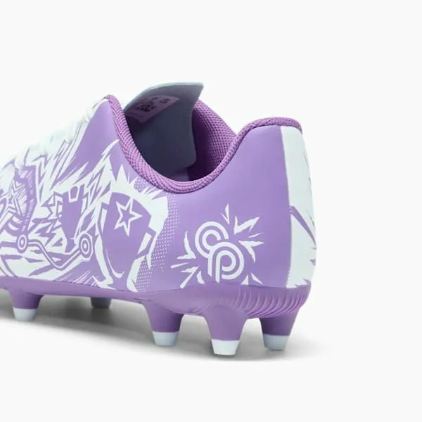 Puma Kids PUMA X CHRISTIAN PULISIC TACTO II 039 FirmArtificial Ground Soccer Cleats Dewdropultraviolet 8211 Kids Puma Kids PUMA X CHRISTIAN PULISIC TACTO II 039 FirmArtificial Ground Soccer Cleats Dewdropultraviolet 8211 Kids