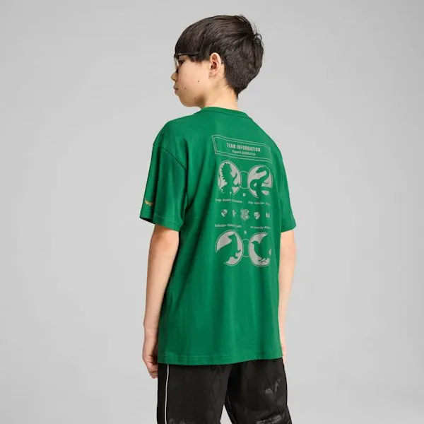 Puma Kids PUMA X HARRY POTTER Big 039 Relaxed Graphic Tee Archive Green 8211 Kids Puma Kids PUMA X HARRY POTTER Big 039 Relaxed Graphic Tee Archive Green 8211 Kids