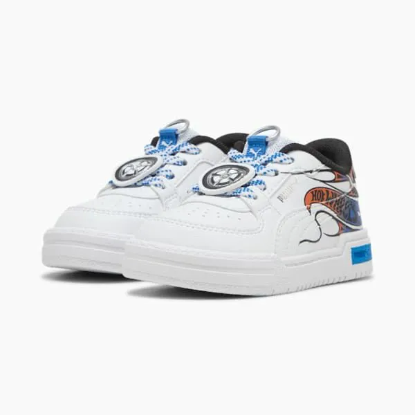 Puma Kids PUMA X HOT WHEELS CA Pro Toddlers039 Sneakers Puma Whitepuma Team Royal 8211 Kids Puma Kids PUMA X HOT WHEELS CA Pro Toddlers039 Sneakers Puma Whitepuma Team Royal 8211 Kids