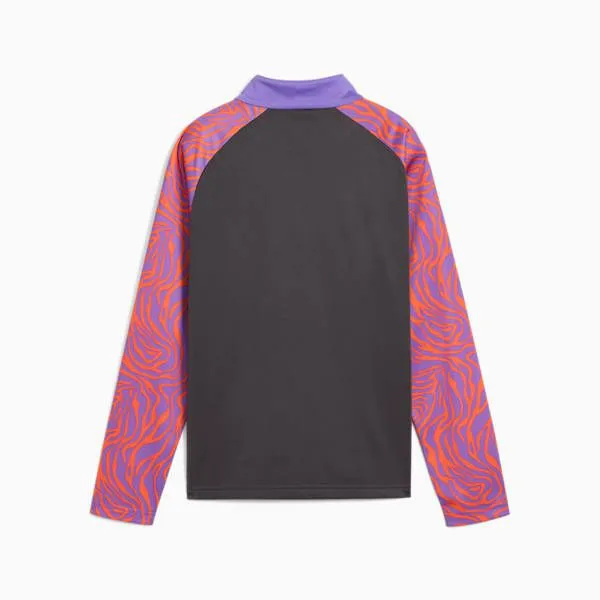 Puma Kids PUMA X NEYMAR Creativity Big 039 QuarterZip Soccer Top Dark Coalsoft Violet 8211 Kids Puma Kids PUMA X NEYMAR Creativity Big 039 QuarterZip Soccer Top Dark Coalsoft Violet 8211 Kids