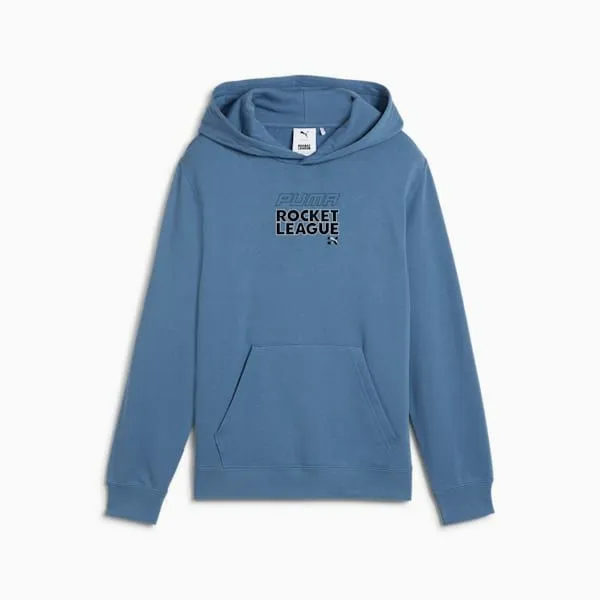 Puma Kids PUMA X ROCKET LEAGUE Big 039 Hoodie Blue Horizon 8211 Kids