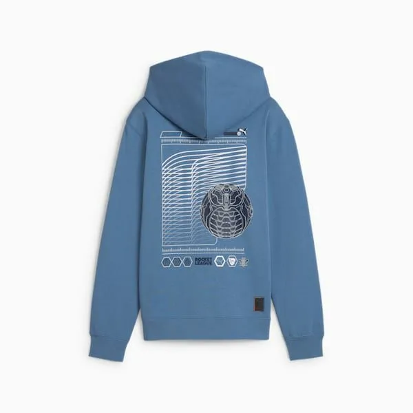 Puma Kids PUMA X ROCKET LEAGUE Big 039 Hoodie Blue Horizon 8211 Kids
