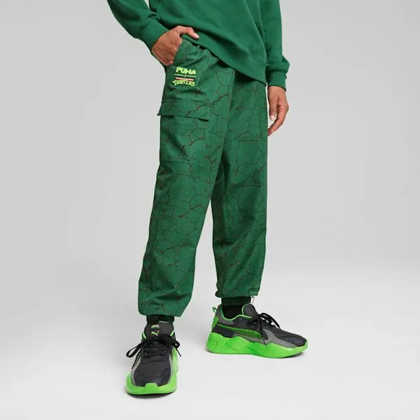 Puma Kids PUMA X TMNT Relaxed Woven Cargo Pants Vine 8211 Kids