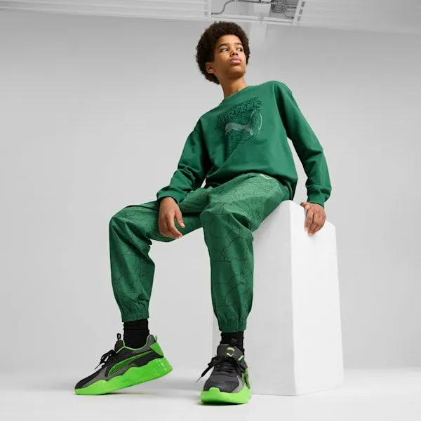 Puma Kids PUMA X TMNT Relaxed Woven Cargo Pants Vine 8211 Kids