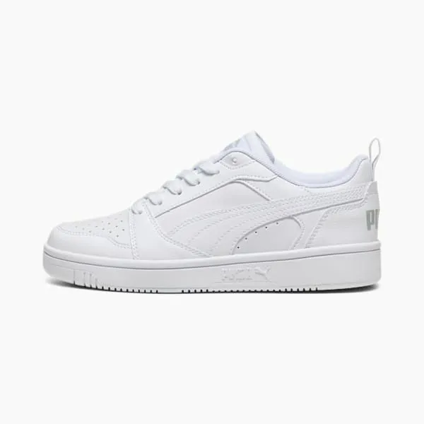 Puma Kids Rebound V6 Big 039 Sneakers Puma Whitecool Light Gray 8211 Kids