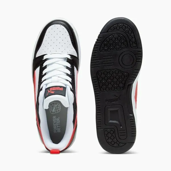 Puma Kids Rebound V6 Big 039 Sneakers Puma Whitefor All Time Redpuma Black 8211 Kids Puma Kids Rebound V6 Big 039 Sneakers Puma Whitefor All Time Redpuma Black 8211 Kids