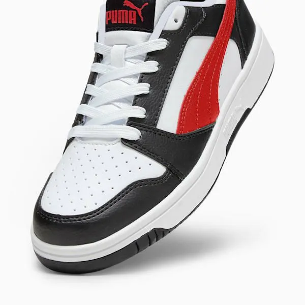 Puma Kids Rebound V6 Big 039 Sneakers Puma Whitefor All Time Redpuma Black 8211 Kids Puma Kids Rebound V6 Big 039 Sneakers Puma Whitefor All Time Redpuma Black 8211 Kids