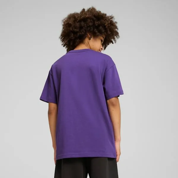 Puma Kids Rival Rage Big 039 Tee I Team Violet 8211 Kids