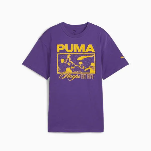 Puma Kids Rival Rage Big 039 Tee I Team Violet 8211 Kids