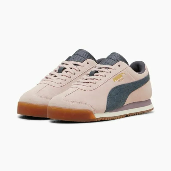 Puma Kids Roma 24 Suede Big 039 Sneakers Mauve Mistgalactic Graygum 8211 Kids Puma Kids Roma 24 Suede Big 039 Sneakers Mauve Mistgalactic Graygum 8211 Kids