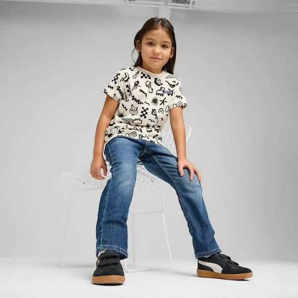 Puma Kids Sandy Adventures Little 039 AllOver Print Tee Alpine Snow 8211 Kids Puma Kids Sandy Adventures Little 039 AllOver Print Tee Alpine Snow 8211 Kids