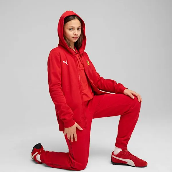 Puma Kids Scuderia Ferrari Race Big 039 Hoodie Rosso Corsa 8211 Kids