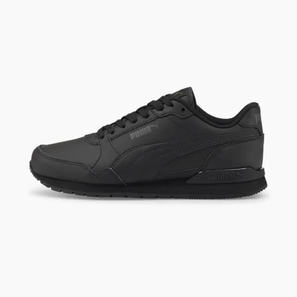 Puma Kids ST Runner V3 Leather Big 039 Sneakers Puma Blackpuma Black 8211 Kids