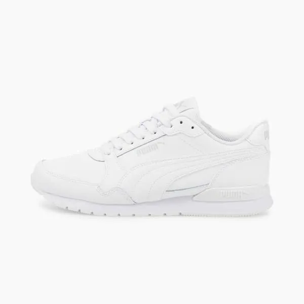 Puma Kids ST Runner V3 Leather Big 039 Sneakers Puma Whitepuma White 8211 Kids