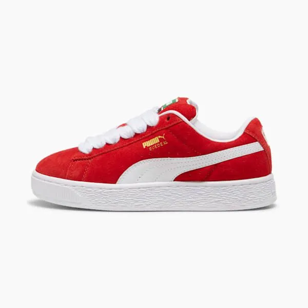 Puma Kids Suede XL Big 039 Sneakers For All Time Redpuma White 8211 Kids