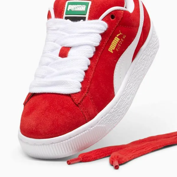 Puma Kids Suede XL Big 039 Sneakers For All Time Redpuma White 8211 Kids