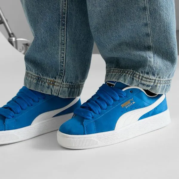 Puma Kids Suede XL Big 039 Sneakers Puma Team Royalpuma White 8211 Kids