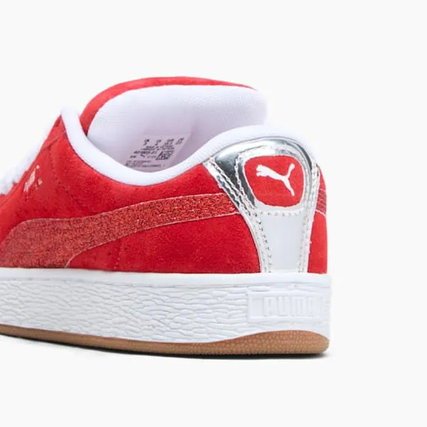 Puma Kids Suede XL Holiday Glitz Big 039 Sneakers For All Time Redpuma Whitepuma Silver 8211 Kids Puma Kids Suede XL Holiday Glitz Big 039 Sneakers For All Time Redpuma Whitepuma Silver 8211 Kids