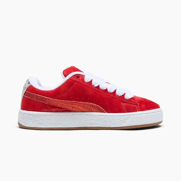 Puma Kids Suede XL Holiday Glitz Big 039 Sneakers For All Time Redpuma Whitepuma Silver 8211 Kids Puma Kids Suede XL Holiday Glitz Big 039 Sneakers For All Time Redpuma Whitepuma Silver 8211 Kids