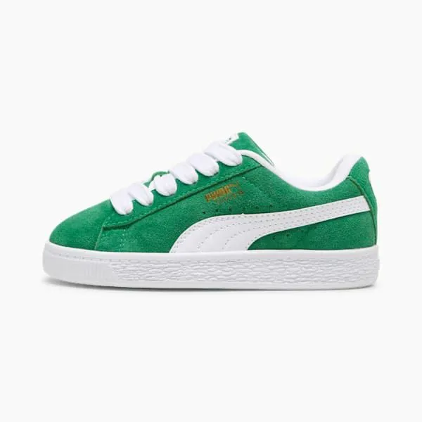 Puma Kids Suede XL Little 039 Sneakers Archive Greenpuma White 8211 Kids
