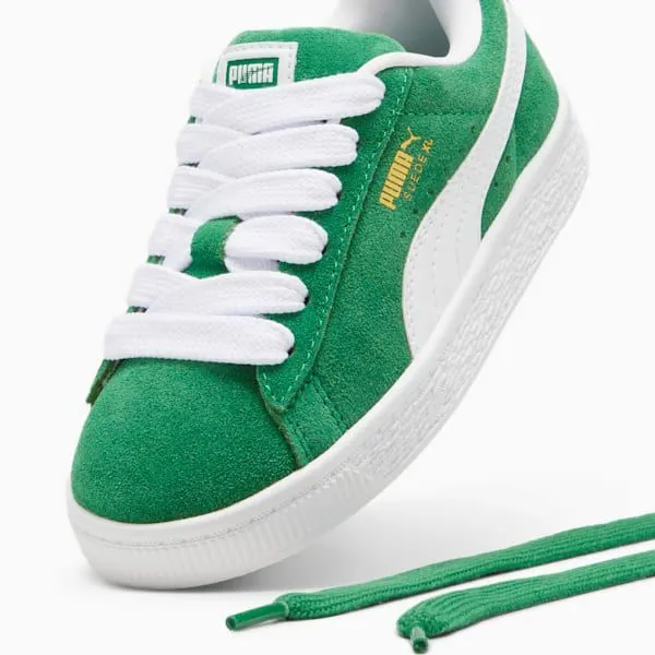 Puma Kids Suede XL Little 039 Sneakers Archive Greenpuma White 8211 Kids