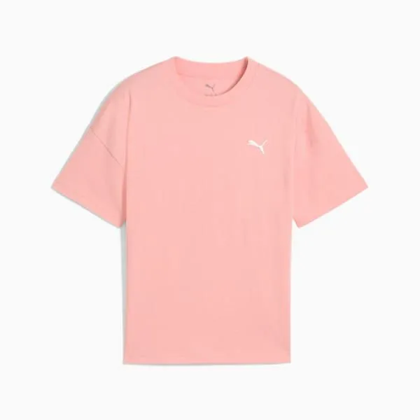 Puma Kids Wardrobe Essentials Big 039 Relaxed Tee Pink Fruit 8211 Kids