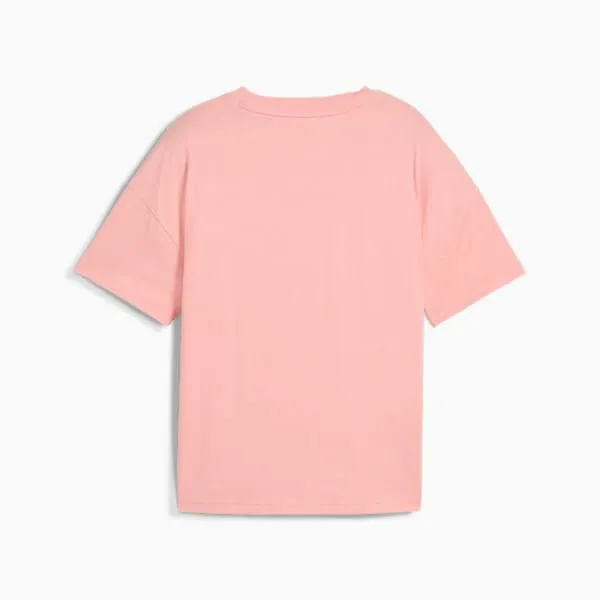 Puma Kids Wardrobe Essentials Big 039 Relaxed Tee Pink Fruit 8211 Kids