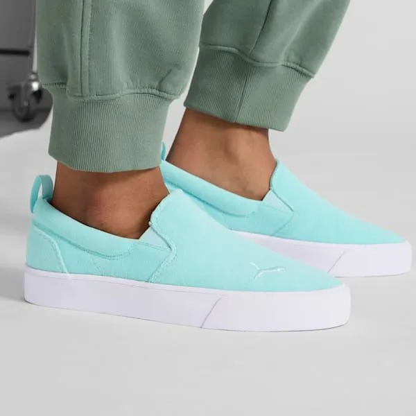 Puma Lifestyle Bari Comfort Terry 039s SlipOn Shoes Safe Lakepuma White 8211 Women Puma Lifestyle Bari Comfort Terry 039s SlipOn Shoes Safe Lakepuma White 8211 Women
